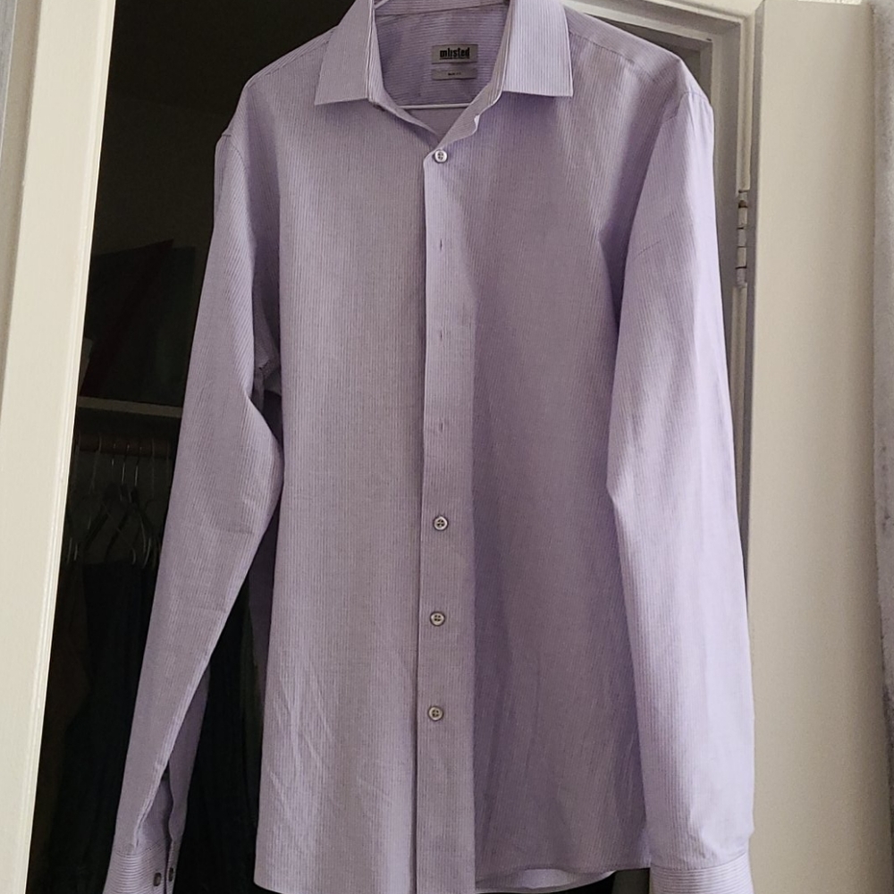 Unlisted by kenneth cole sl fit  16-16.5 36/37